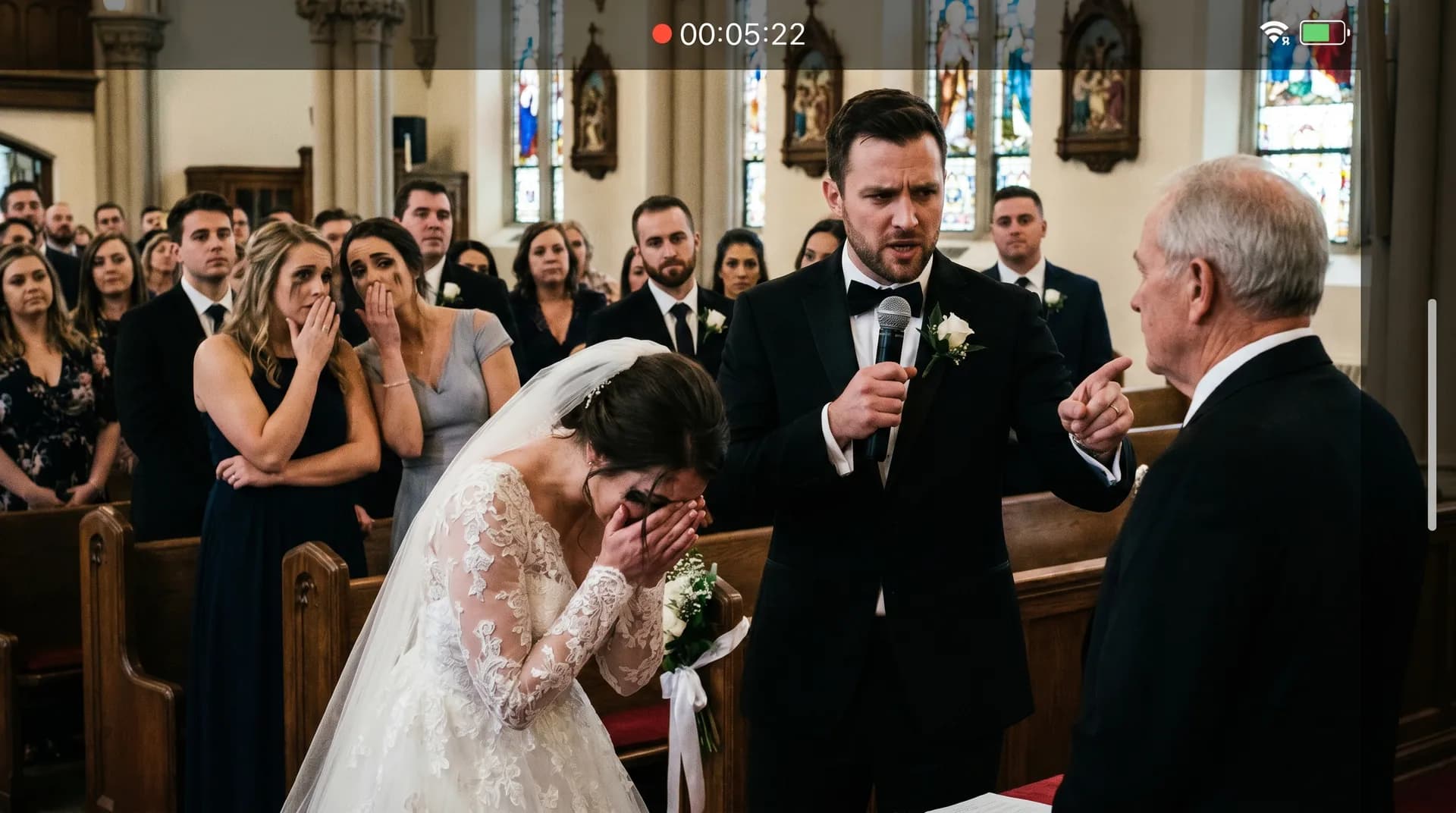 Groom Exposes Bride’s Sickening Affair with His Own Father at the Altar